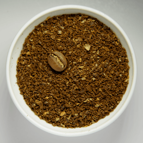 Ground coffee