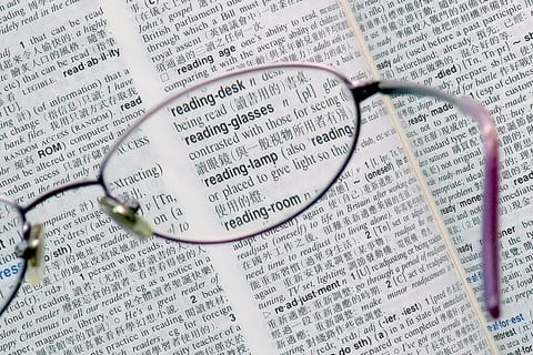 Reading glasses